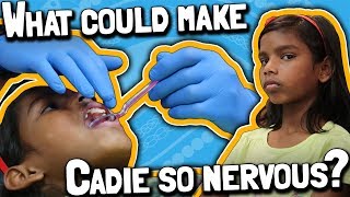 What could make Cadie so nervous?! // The Orthodontist 😱