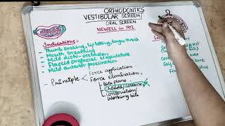 vestibular vs oral screen in orthodontics