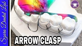 How to make a Arrowhead Clasp Orthodontic Lab Lesson ft. Martina Andrysova