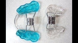 Several different orthodontic appliances 1