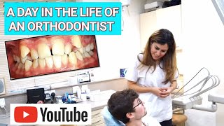 A Day in the Life of an Orthodontist! | Do we put on braces all day?!