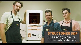 Structomer S&P with ODL Laboratory – Non-stick orthodontic 3D printing resin